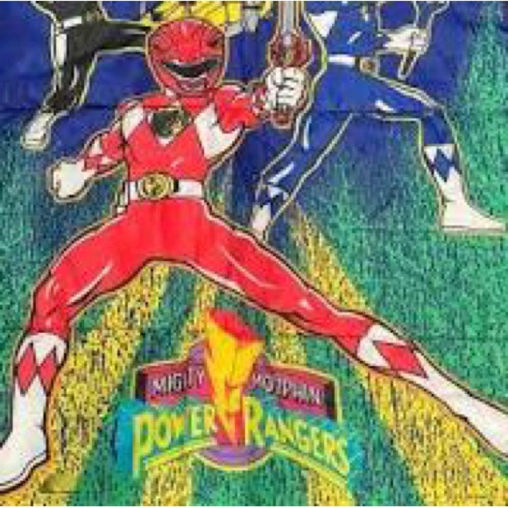 90s Vintage 💫 Mighty Morphin Power Rangers Sleeping Bag